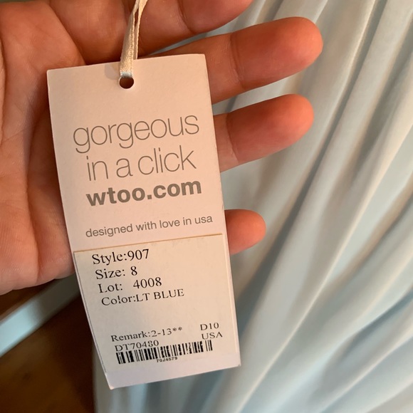 WTOO 907 light blue size 8 - Picture 4 of 6
